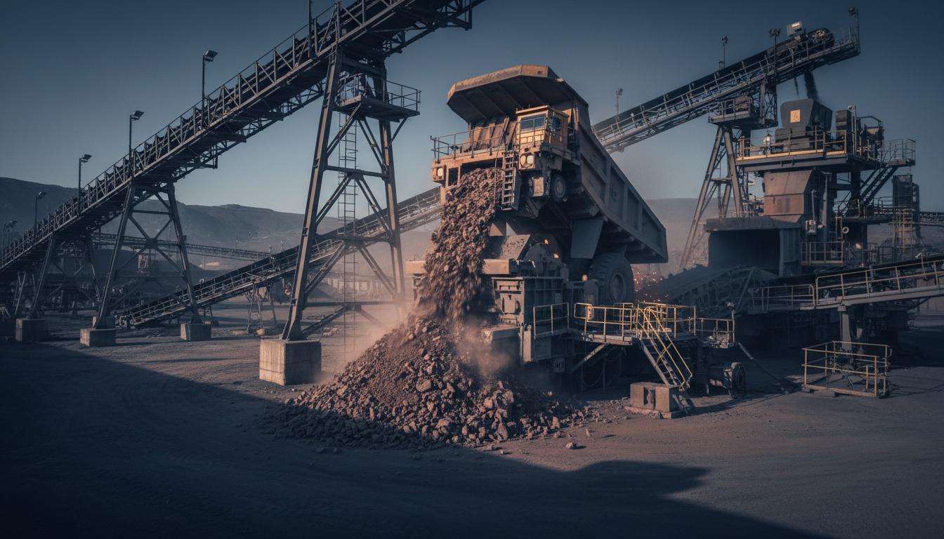 Post-crusher conveyor